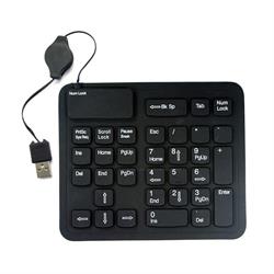 Sonic Informed | Peripherals | ISONIC FLEXIBLE NUMERIC KEYPAD BLK